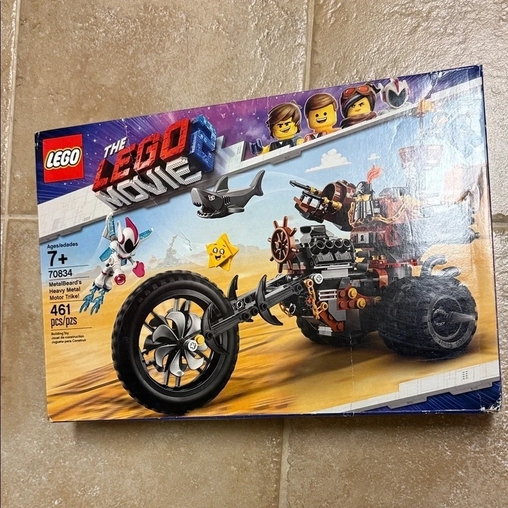 Lego Movie 2 MetalBeard’s Heavy Metal Motor Trike set 70834 new in sealed box